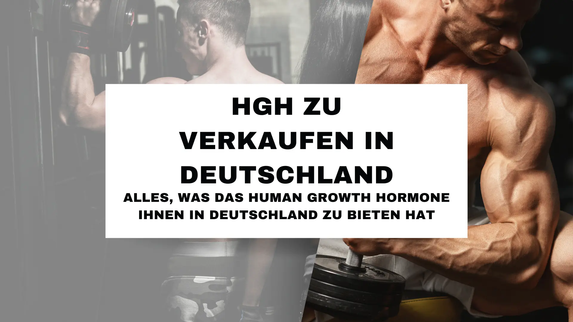 Warum HGH in der deutschen Fitness-Community beliebt ist