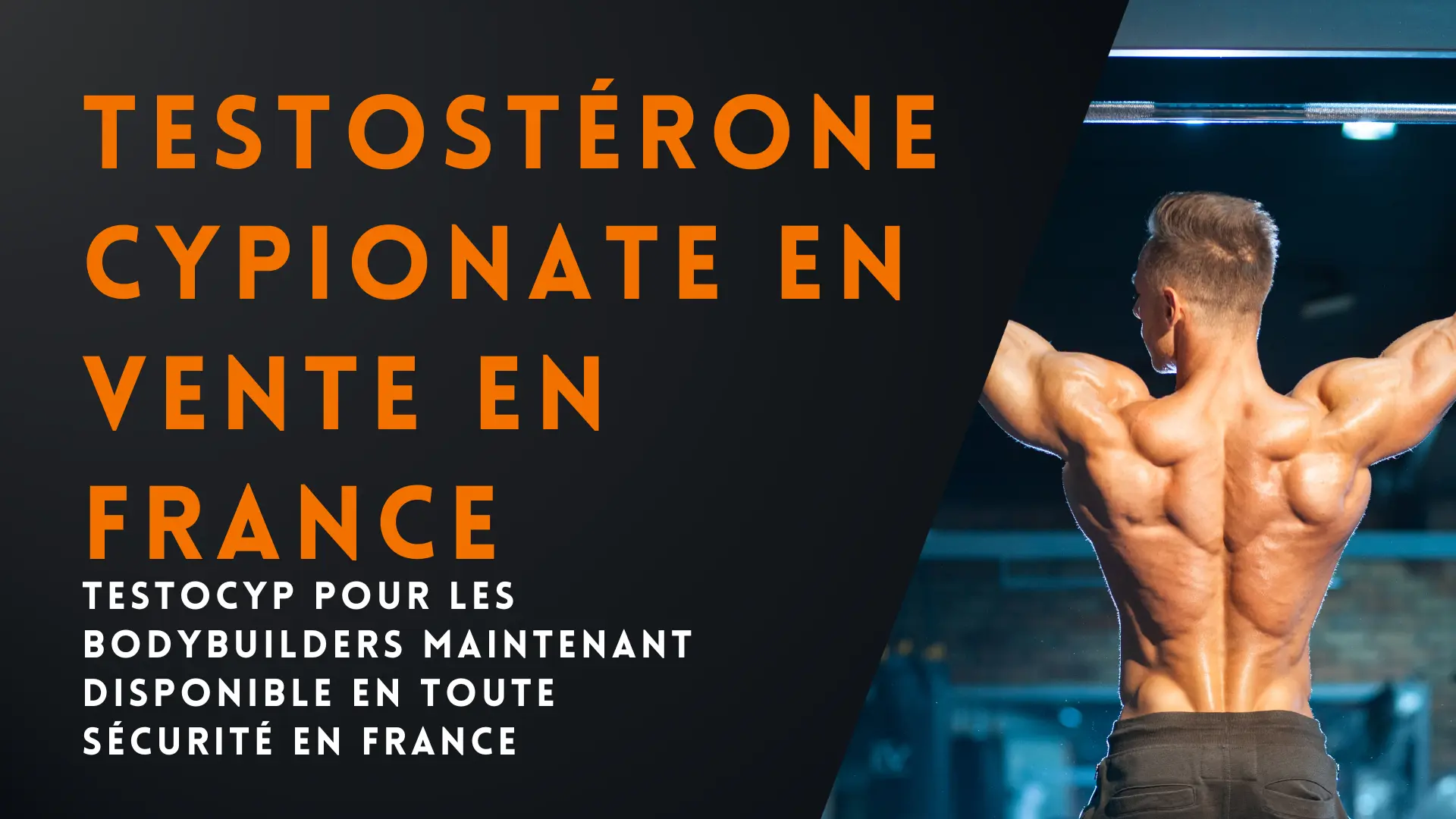 TestoCyp pour les Bodybuilders Disponible en Toute Sécurité