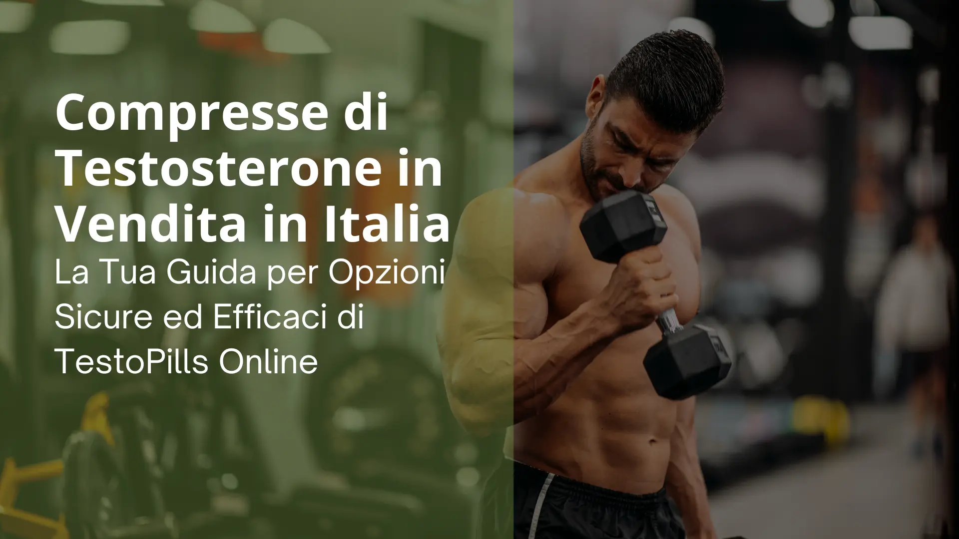 Pillole di Testosterone in Vendita negli Italia