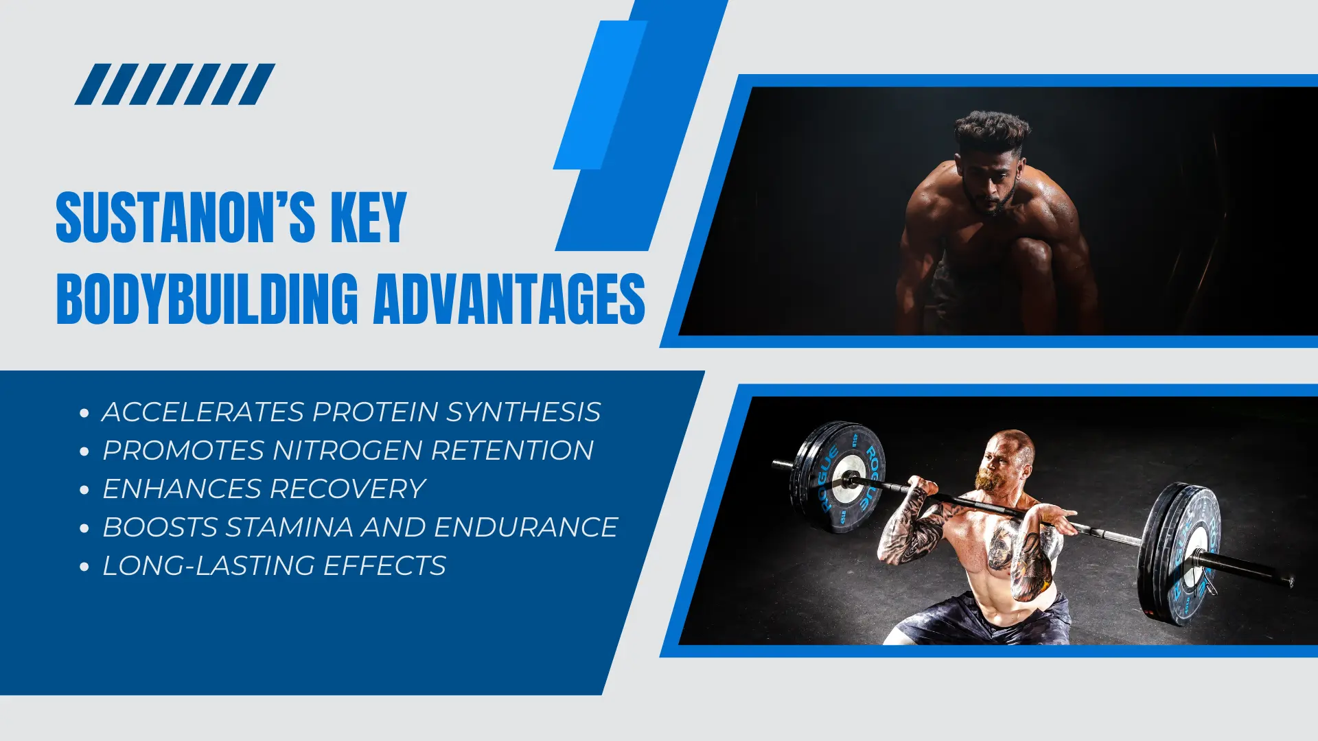 Sustanon’s Key Bodybuilding Advantages