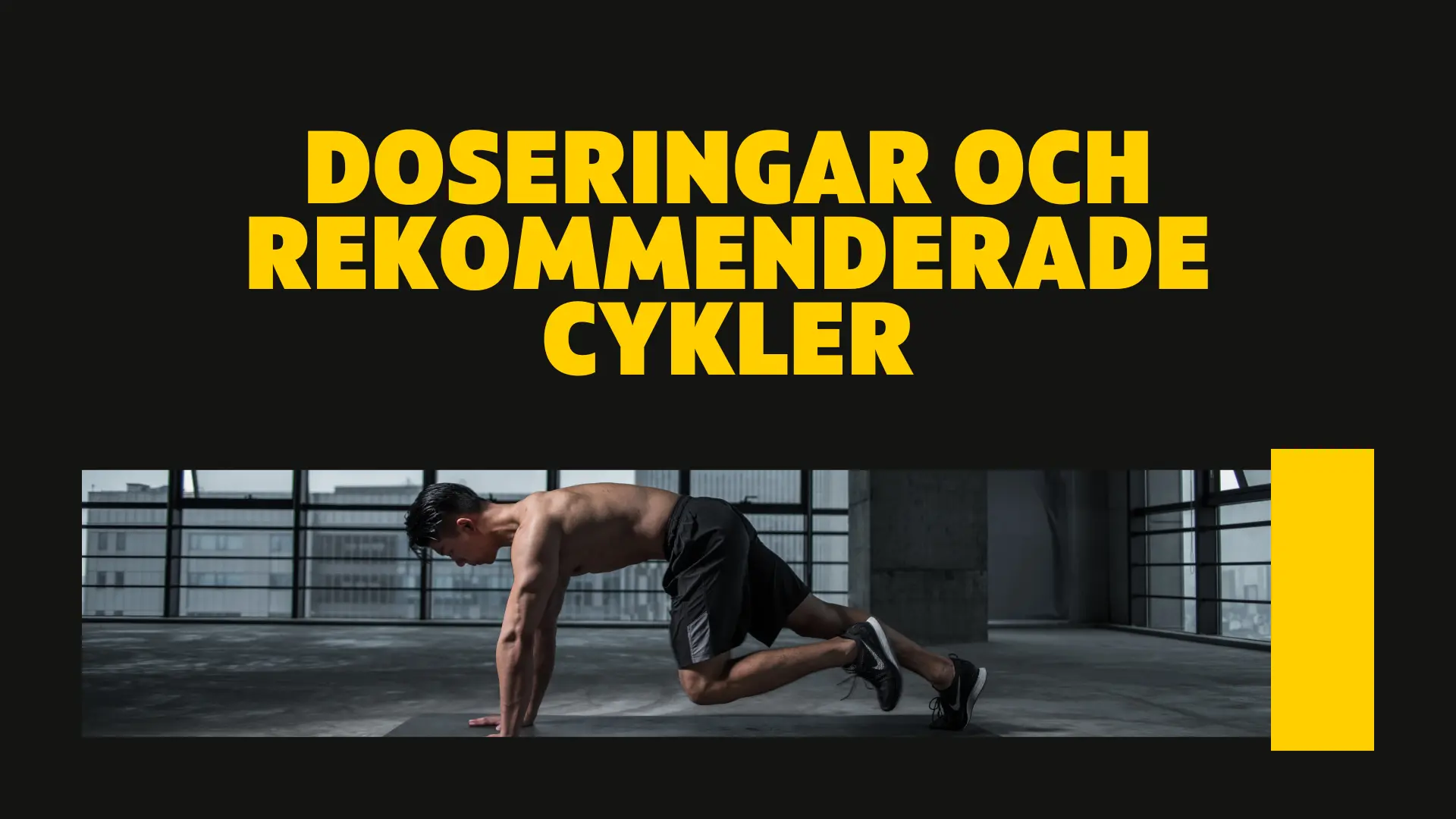 Rekommenderade doser och cykler