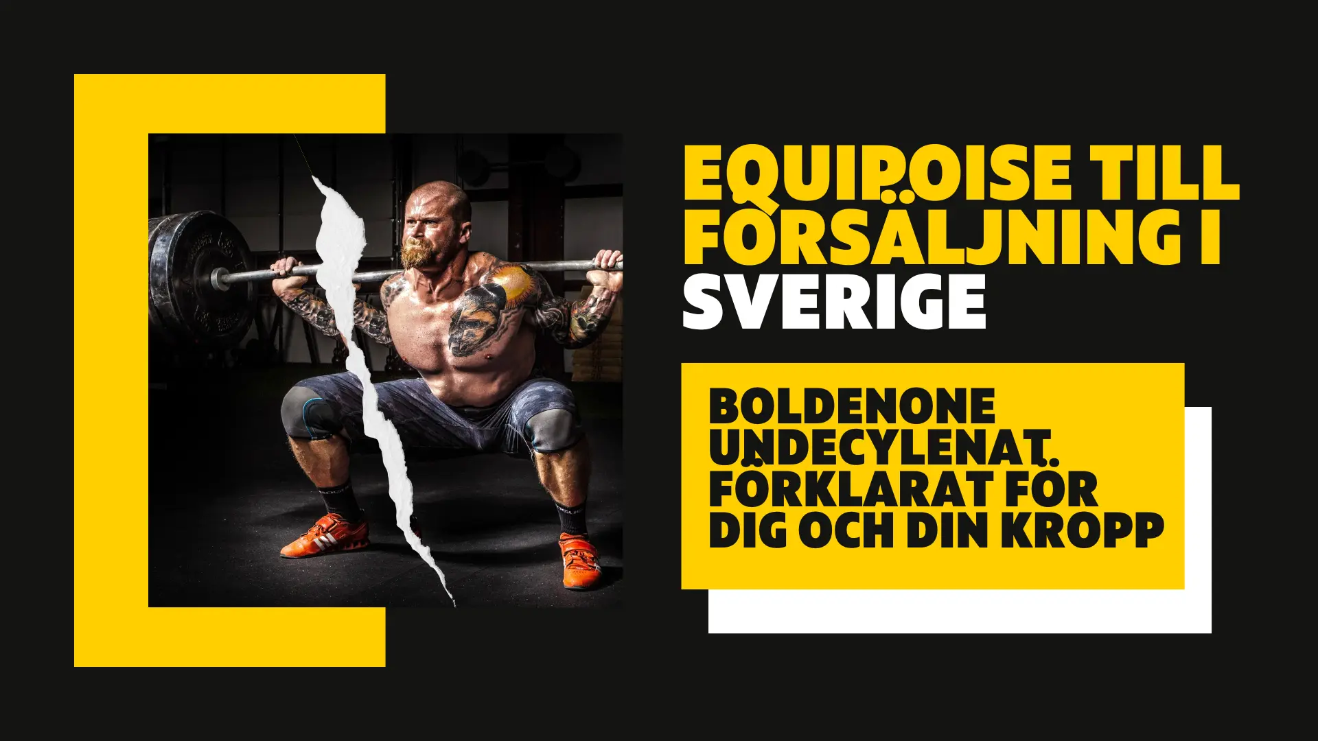 Equipoise till salu i Sverige