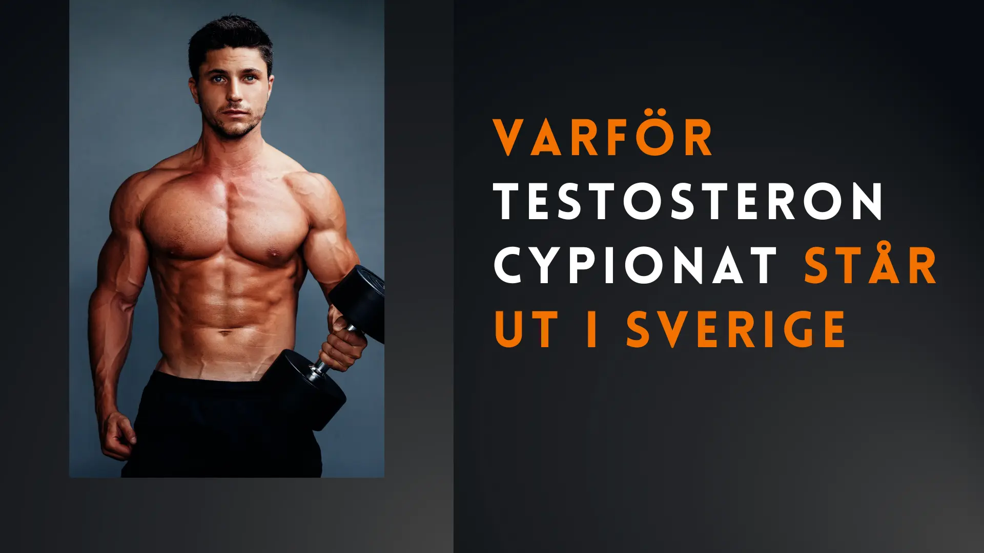 Varför Testosterone Cypionate sticker ut